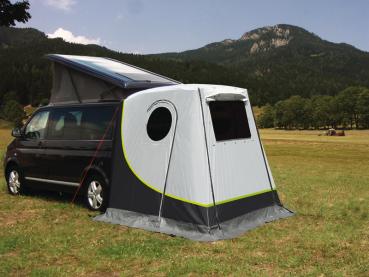 Heckzelt Upgrade 2 speziell für VW T5 und T6 Heckklappe